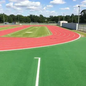 melhorias na pista de atletismo