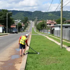 Infraestrutura e limpeza em Jaraguá do Sul