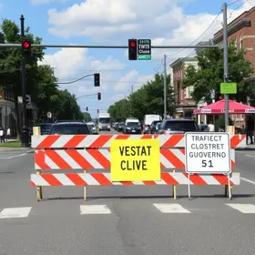 Interdição parcial Rua 25 de Julho