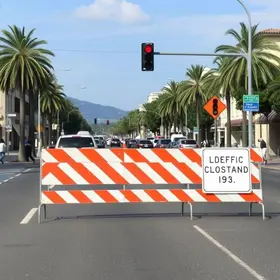Interdição total da Rua Vista Alegre