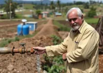 Samae obra de reforço de rede de água na Rua Pastor Albert Schneider