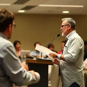 palestra atendimento ao público