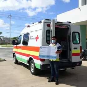 doação de ambulância
